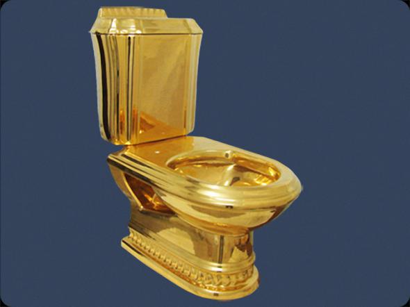Золотой унитаз Путина (эксклюзивные фото)
